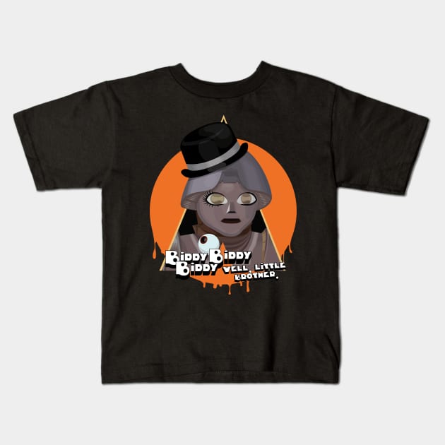 Biddy well little brother Kids T-Shirt by Mansemat